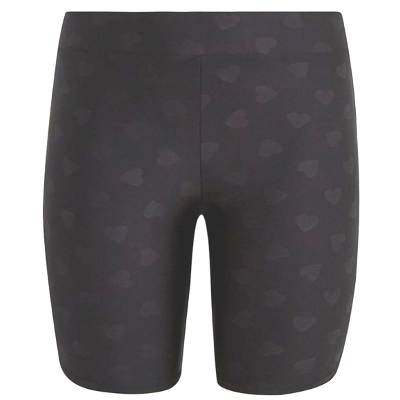 ❤️NWT VINTAGE TORRID VALENTINES DAY BIKE SHORTS - HEART PRINT - 9' HIGH WAIST - Picture 8 of 10